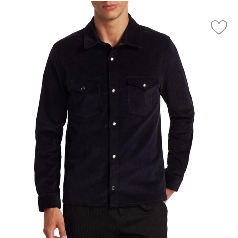 Nominee Men’s Corduroy Shirt Jacket - Navy Blue